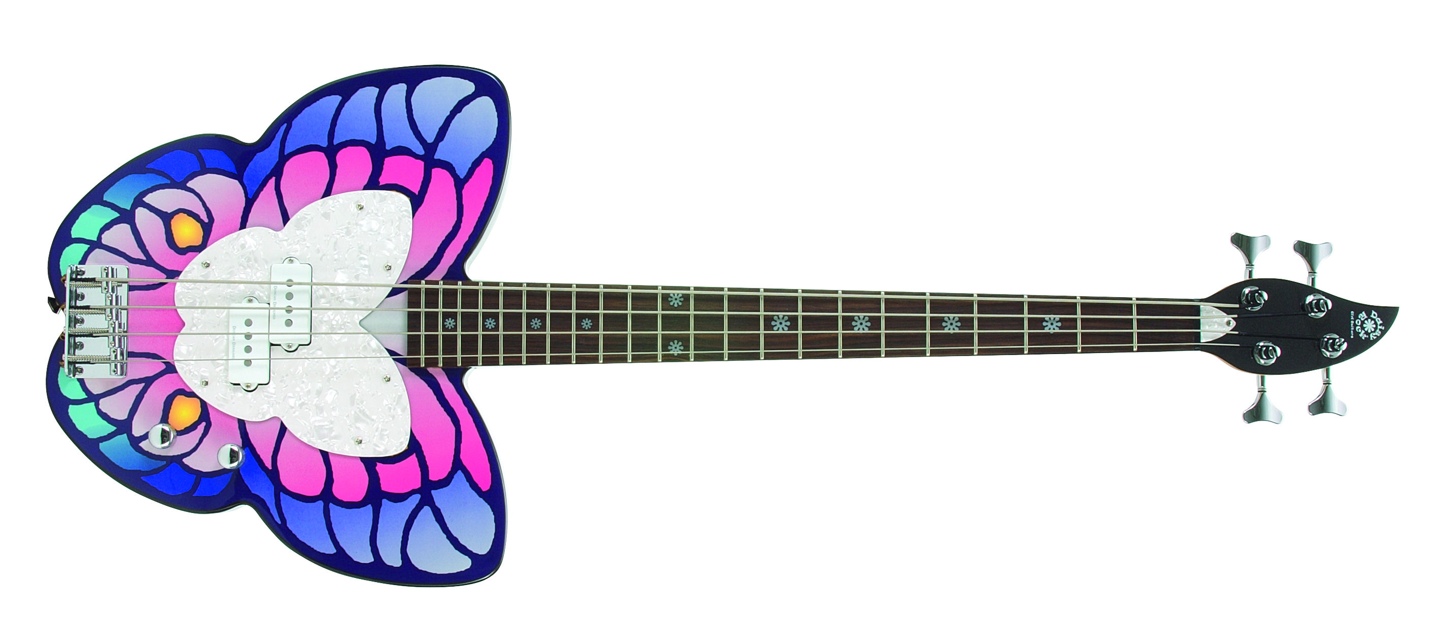 Basses Daisy Rock Butterfly Bass Short Scale Butterfly Bass