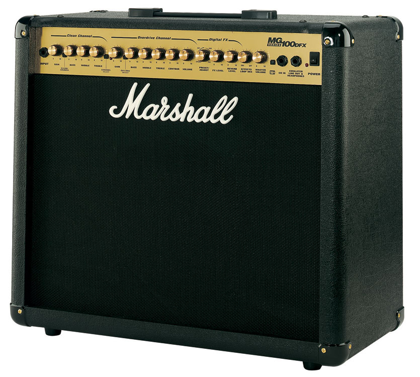Amplis Marshall MG 100 DFX MG 100 DFX Amplis Combos Electriques