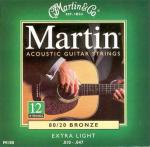 Martin++Extra Light - pour guitare 12 Cordes+