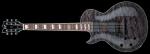 ESP Eclipse II Gaucher Noir translucide