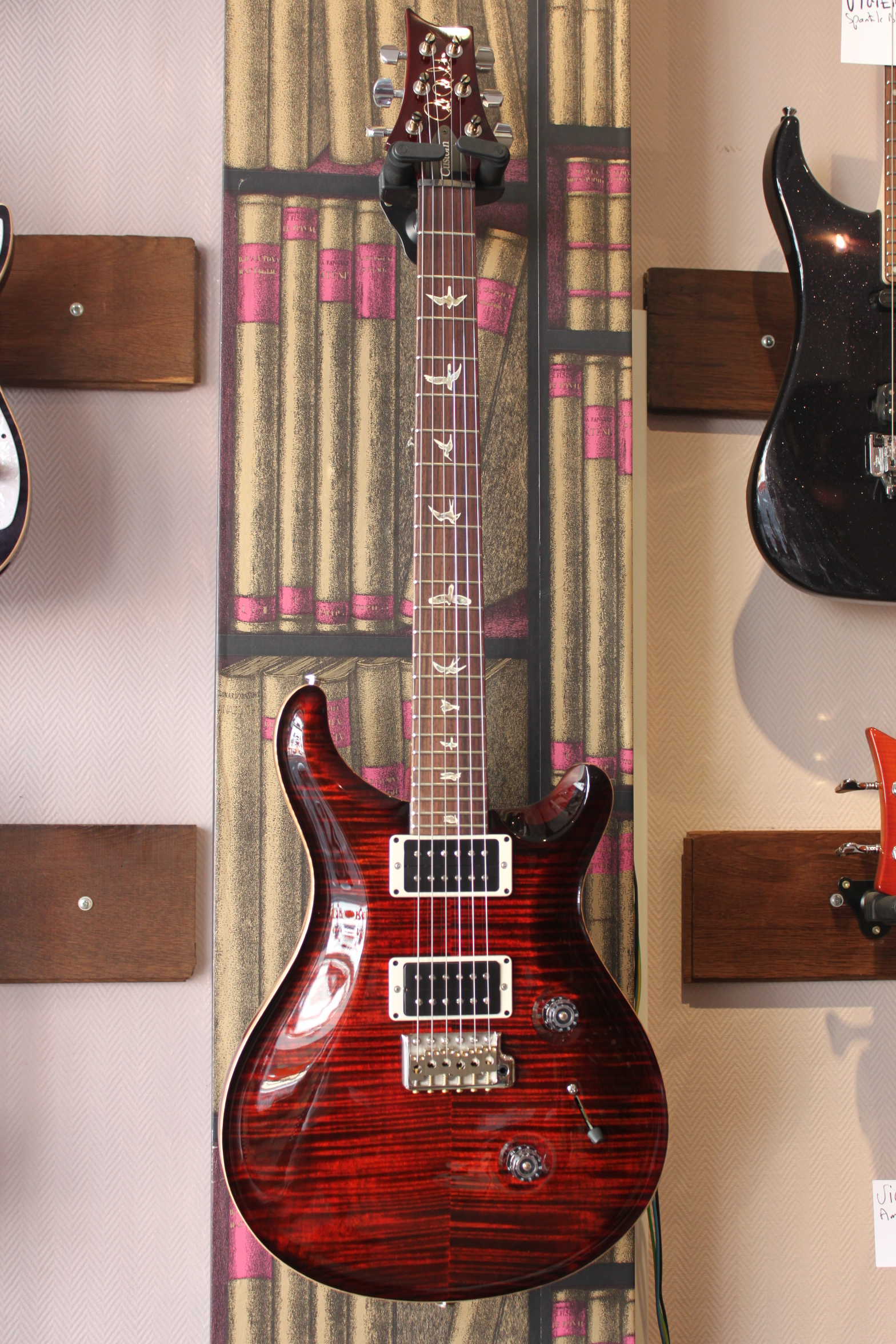 guitares-electriques-prs-custom-24-birds-10-top-fire-red-custom-24