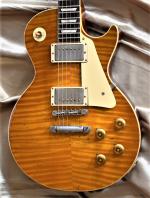Gibson LP 59 ACE FREHLEY AGED SIGNED AND PLAYED ann�e  2015