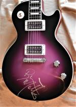 Gibson Les Paul GODDESS VIOLET BURST signée par Brian MOLKO