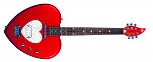 Daisy Rock - Short Scale Guitars Heartbreaker Red Hot Red
