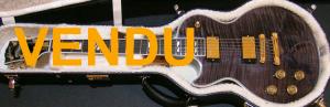 Gibson - Les Paul Supreme Gaucher Trans. Black
