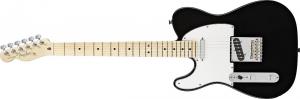 Fender - Custom Shop - Telecaster Gaucher Black / MN
