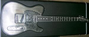James Trussart - Steelcaster Skulls Distressed Black
