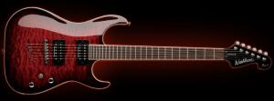 Washburn - X50 PRO Quilted Wine Burst
