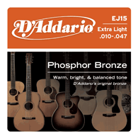 D Addario - EJ 15 - Phosphor-Bronze Extra-Light 
