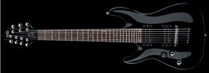 Schecter - Omen 7 Gaucher Black
