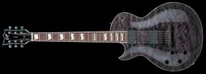 ESP - Eclipse II Gaucher Noir translucide

