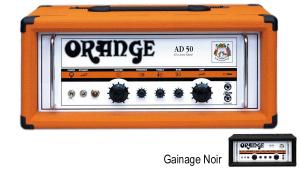 Orange - AD 50 HB custom shop NOIR

