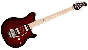 Musicman - Axis Ball Familiy Reserve HH Ruby Burst Quilted
