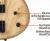 		Ibanez - Gary Willis Signature - GWB 1005 Natural Flat
		