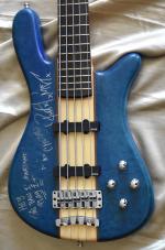 Warwick STREAMER 5 ARTIST ROBERT TRUJILLO AUTOGRAPHED anne 2012   