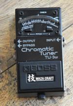 BOSS TU 3 W CHROMATIC TUNER WAZA CRAFT  MIJ