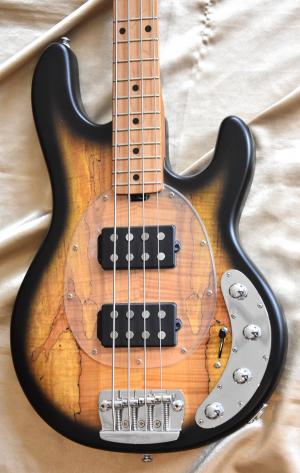 STERLING - BY MUSICMAN SPLATED MAPLE RAY 34 H H SM   
