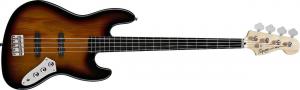  - Vintage Modified - Jazz Bass Fretless 3 Tons Sunburst
